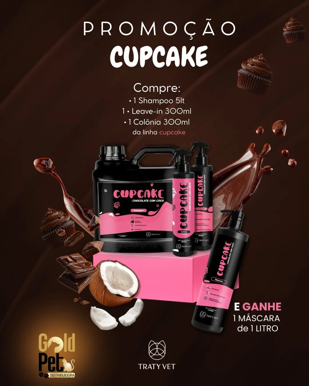 Promoção cupcake Clientes